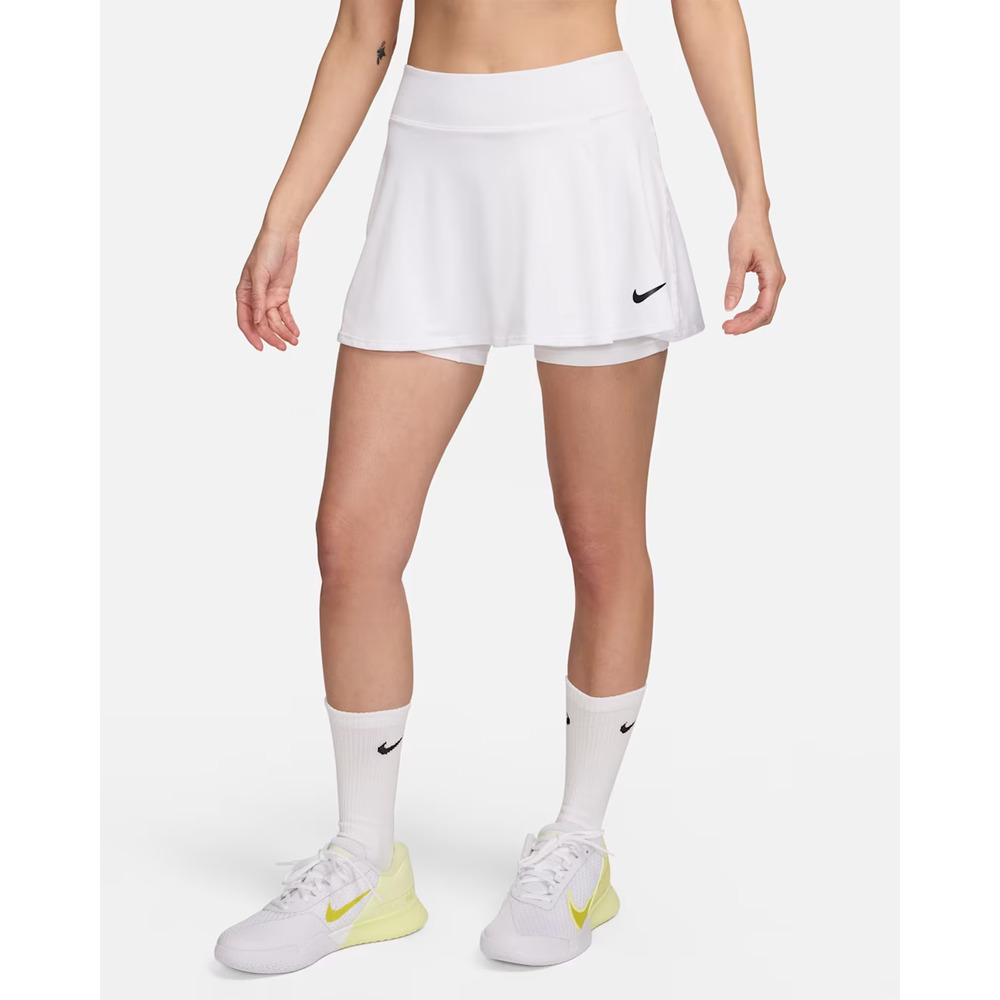 NikeCourt Dri-FIT Victory Women's Flouncy Tennis Skirt White S A004704